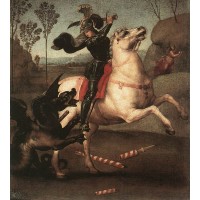 St George Fighting the Dragon