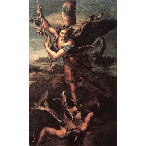 St Michael and the Satan