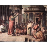 St Paul Preaching in Athens