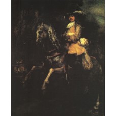 Frederick Rihel on Horseback