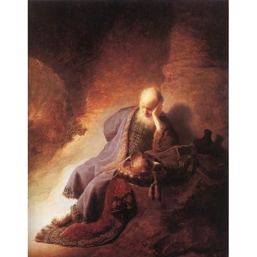 Jeremiah Lamenting the Destruction of Jerusalem