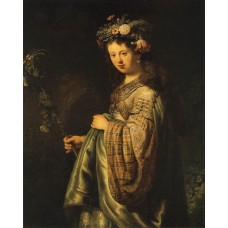 Saskia as Flora