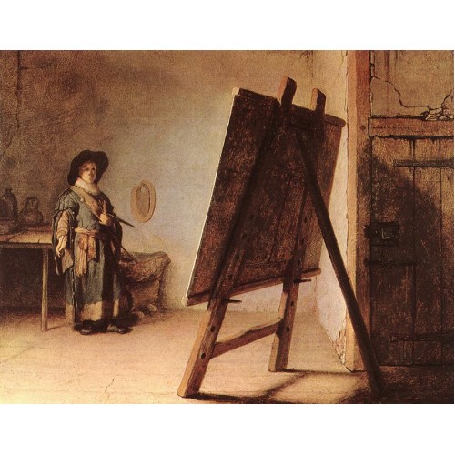 The Artist in his Studio