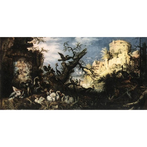 Landscape with Birds 1