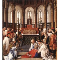 Exhumation of St Hubert