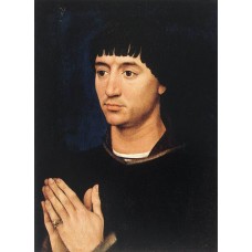 Portrait Diptych of Jean de Gros (right wing)