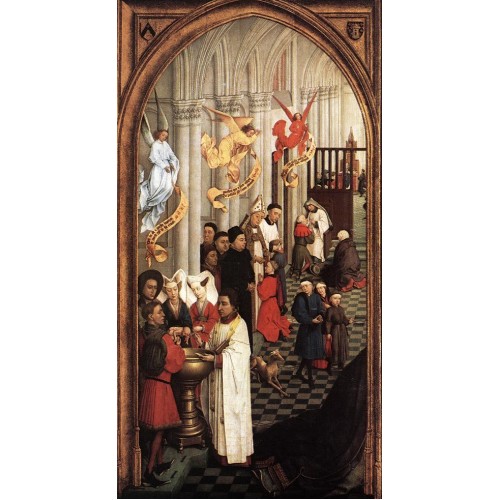 Seven Sacraments Altarpiece (Left Wing)