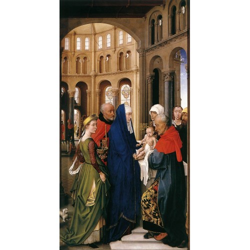 St Columba Altarpiece (right panel)