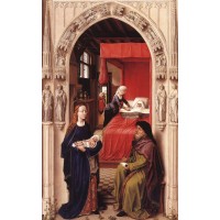 St John Altarpiece (left panel)