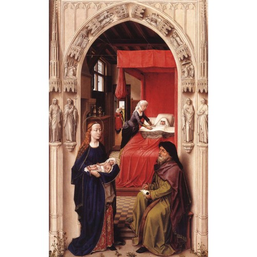 St John Altarpiece (left panel)