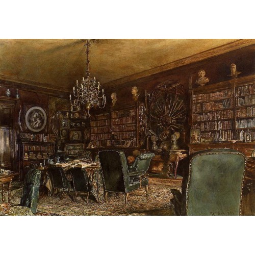 The Library of the Palais Lanckoronski Vienna