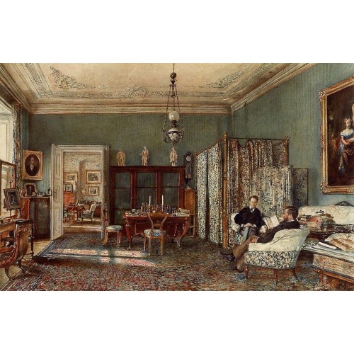 The Morning Room of the Palais Lanckoronski Vienna