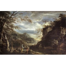 River Landscape with Apollo and the Cumean Sibyl