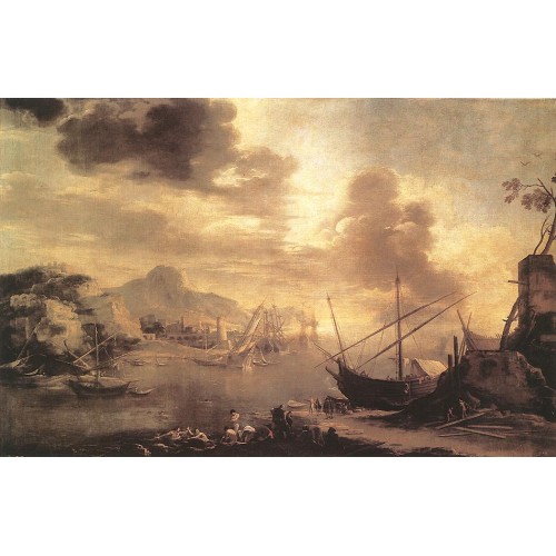View of the Gulf of Salerno