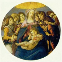 Madonna of the Pomegranate (Madonna and Child and six Angels