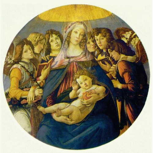 Madonna of the Pomegranate (Madonna and Child and six Angels