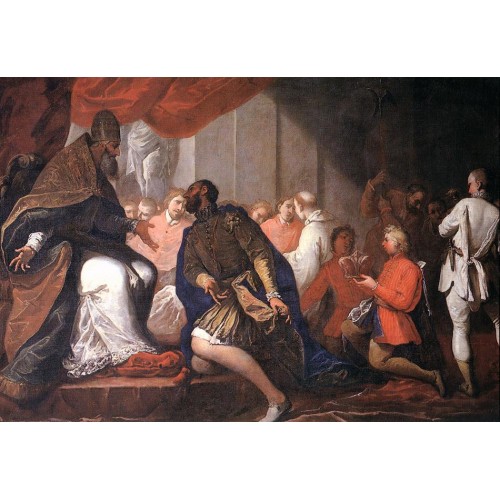Paul III Appointing His Son Pier Luigi to Duke of Piacenza a