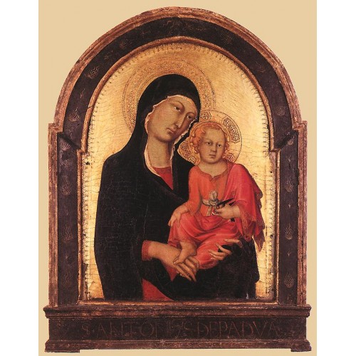 Cambridge Altarpiece Madonna and Child