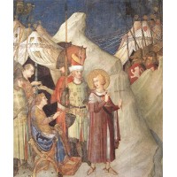 Life of St Martin Saint Martin Renounces his Weapons