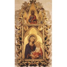 Madonna and Child with Angels and the Saviour