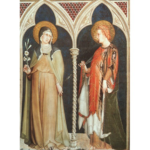 St Clare and St Elizabeth of Hungary