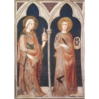 St Mary Magdalene and St Catherine of Alexandria