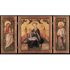 Triptych with the Virgin and Child in an Enclosed garden
