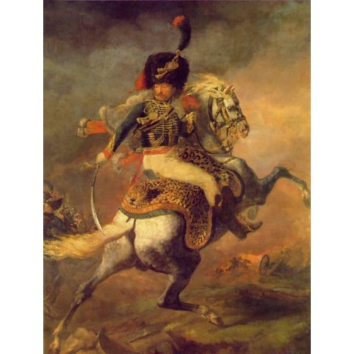 An Officer of the Imperial Horse Guards Charging