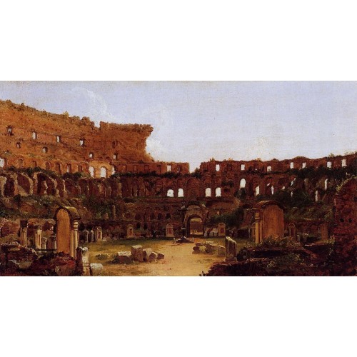Interior of the Colosseum Rome