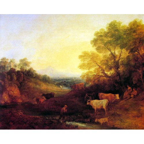 Landscape with Cattle