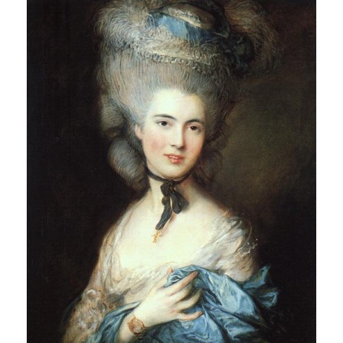 Portrait of a Lady in Blue