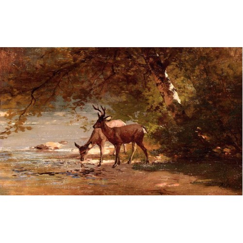 Deer in a Landscape