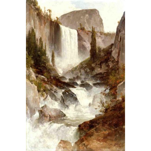 Falls in yosemite