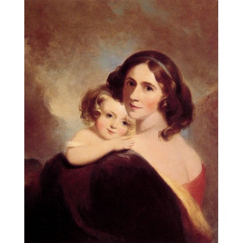 Mrs Fitzgerald and her Daughter Matilda