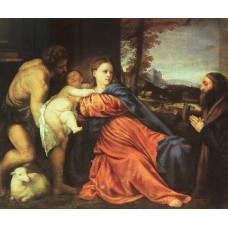 Holy Family and Donor