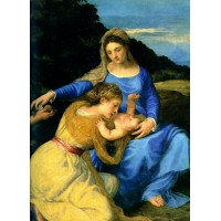 Madonna and Child with the Young St John the Baptist and St