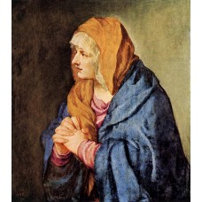 Mater Dolorosa (with clasped hands)