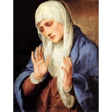 Mater Dolorosa (with outstretched hands)