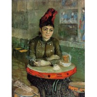 Agostina Segatori Sitting in the Cafe du Tamourin