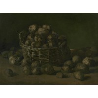 Basket of potatoes