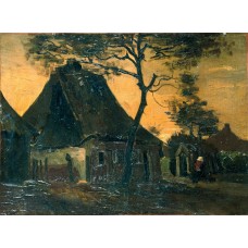 Cottage with trees