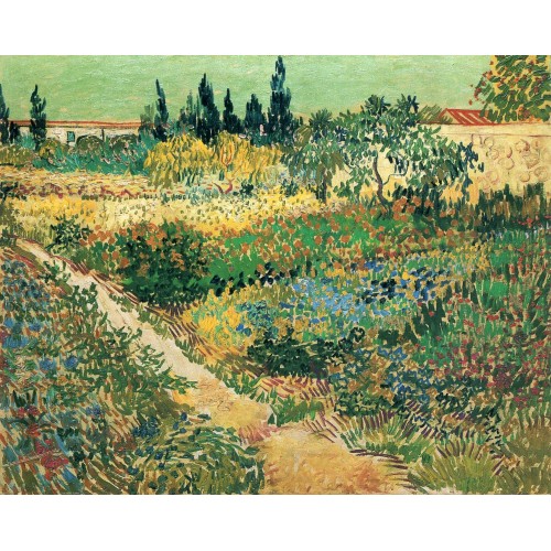 Garden with flowers