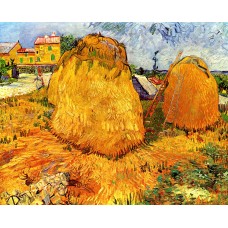 Haystacks in provence