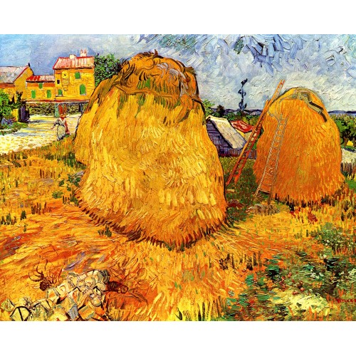 Haystacks in provence