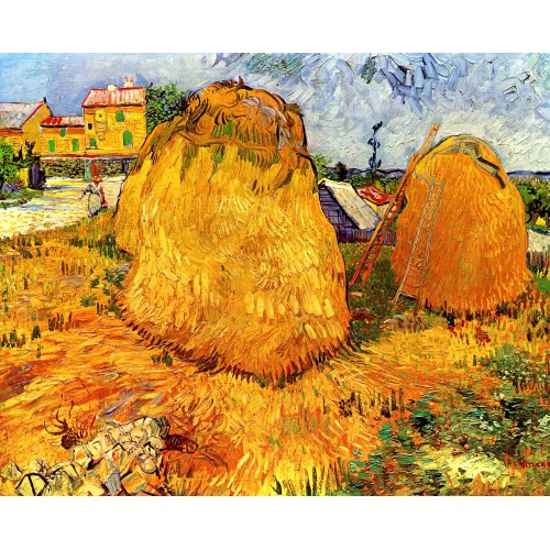 Haystacks in provence