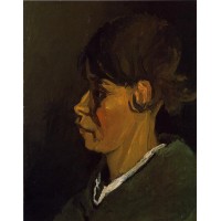 Head of a Peasant Woman Left Profile