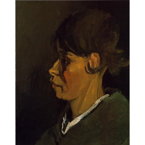 Head of a Peasant Woman Left Profile