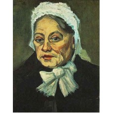 Head of an Old Woman with White Cap