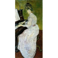 Marguerite Gachet at the Piano