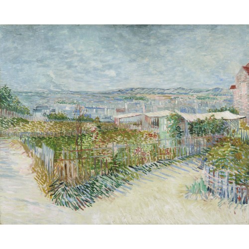 Montmartre achter de moulin de la galette